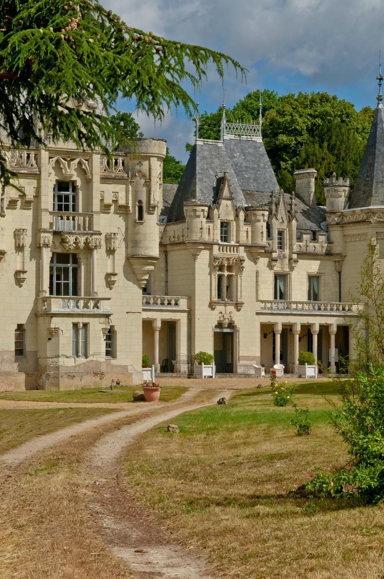 Chateau De Salvert - 4 Gites - 32 Personnes Neuillé Eksteriør billede